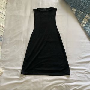 Black Muscle Tank Dress